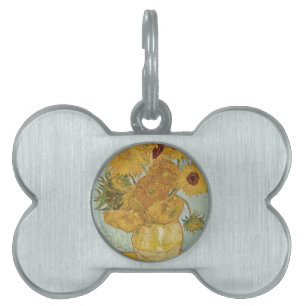 Placa Para Mascotas Van Gogh