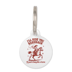 Placa Para Mascotas Vaqueiras Western Oeste Salvaje
