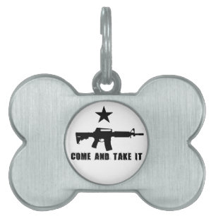 Placa Para Mascotas Venga tomarlo