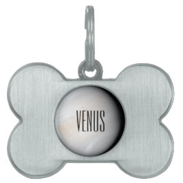 Placa Para Mascotas Venus con nubes