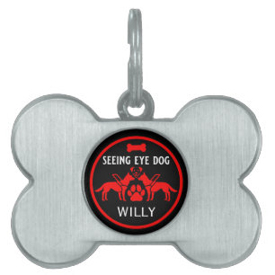 Placa Para Mascotas Ver Regalos De Perros Ojos