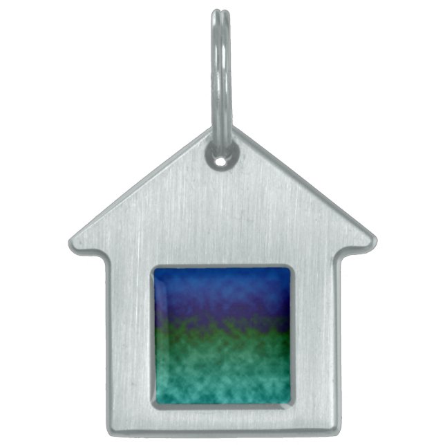 Placa Para Mascotas Verso Abismal (Frente)