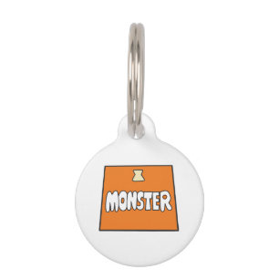 Placa Para Mascotas Vestuario de Pikamee, Monstruo 