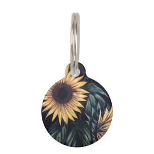 Placa Para Mascotas Vida del girasol
