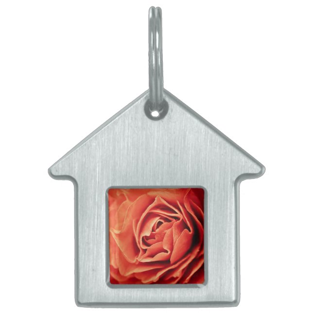 Placa Para Mascotas vida romántica (Frente)