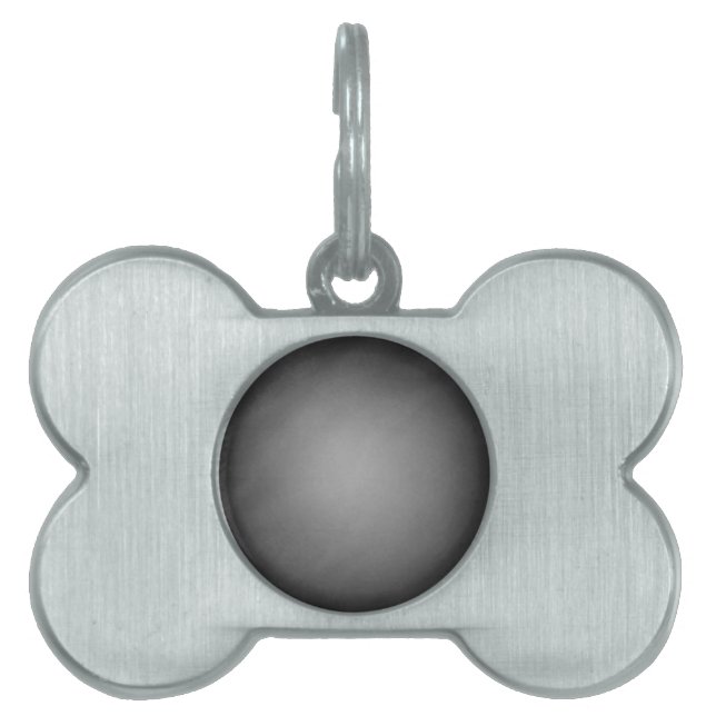Placa Para Mascotas Vignette Chalkboard (Frente)