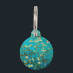 Placa Para Mascotas Vincent Van Gogh Blossoming Almond Tree Floral Art<br><div class="desc">Vincent Van Gogh Blossoming Almond Tree Vintage Floral Art Blossoming Almond Tree es un cuadro de 1890 del artista holandés post-impresionista Vincent van Gogh. Almond Blossoms es un grupo de varios cuadros de 1888 y 1890 de Vincent van Gogh en Arles y Saint-Rémy, al sur de Francia, de almendros florecientes....</div>
