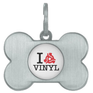 Placa Para Mascotas Vinyl adaptador I 45