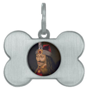 Placa Para Mascotas Vlad Tepes: Empalador, Dracula Príncipe Dragón Voi