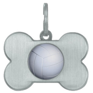 Placa Para Mascotas Voleibol