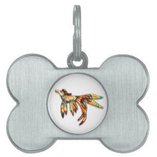 Placa Para Mascotas Vuelo