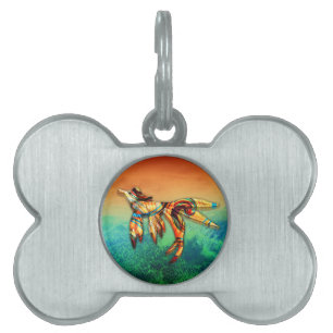 Placa Para Mascotas Vuelo