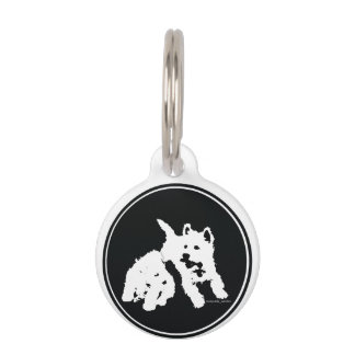 Placa Para Mascotas Westies