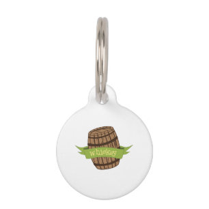 Placa Para Mascotas Whisky