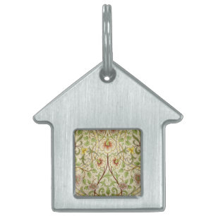 Placa Para Mascotas William Morris Daffodil Classic Flower Wallpaper