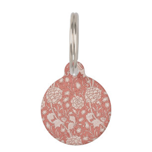 Placa Para Mascotas William Morris Wild Tulip Classic Victorian Design