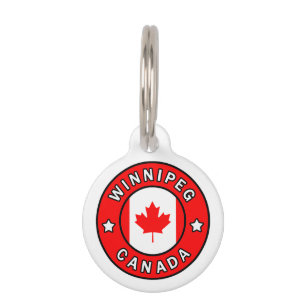 Placa Para Mascotas Winnipeg Canada