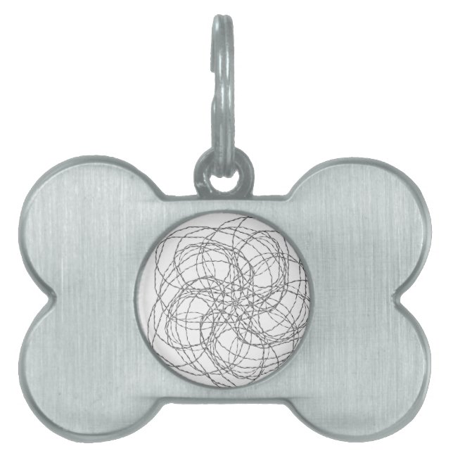 Placa Para Mascotas Wired (Frente)