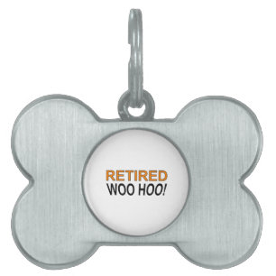Placa Para Mascotas Woo Hoo Retirado