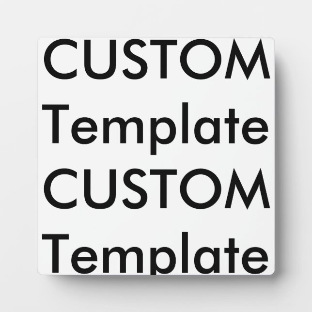 Placa para personalizado de foto de 5.25"x5.25" co (Frente)