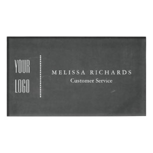 Placa pequeña personalizada de pizarra negra con n