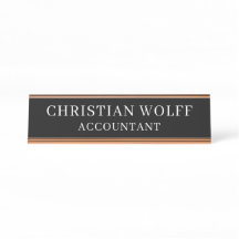 Placa Personalizada Ejecutiva, Letrero de Oficina