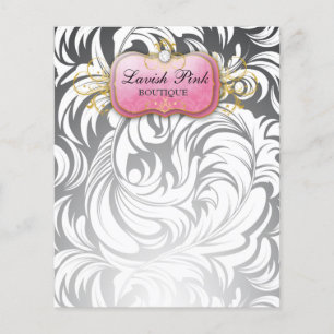 Placa rosa 311-Lavish   Volante de diamantes