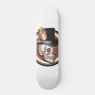Placa Skateboard de sombrero de sombrero alto de c