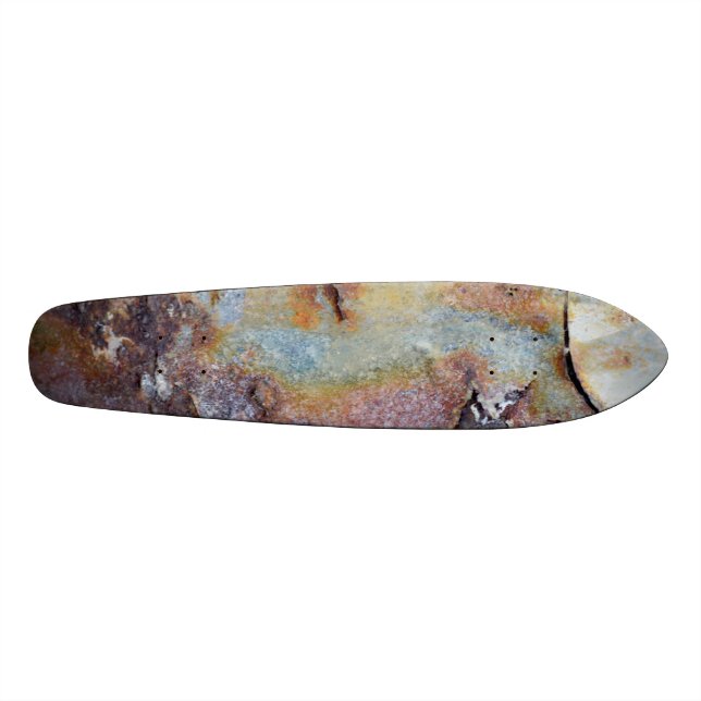 Placa Skateboard "Rusto Chrome" (Horizontal)