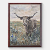 "Longhorn" Pintado a mano