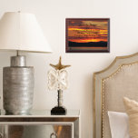 Placa Trofeo Naranja de oración de la serenidad Pared de la pue<br><div class="desc">Placa de pared de madera que muestra la foto del paisaje de una puesta de sol dramática y naranja junto con las palabras inspiradoras de la Oración de la Serenidad. Seleccione su tamaño de placa de pared. ¡Hace un regalo para la familia y los amigos!</div>
