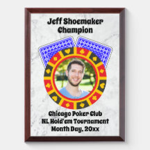 Premio de Poker - Plaque de Personalizable - Foto 