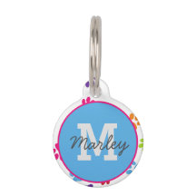 Placas de identificación de perro personalizadas c