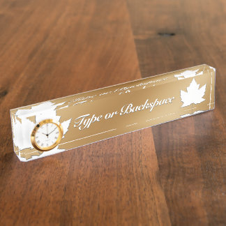 Placas de nombres de Canadá personalizadas Placa d