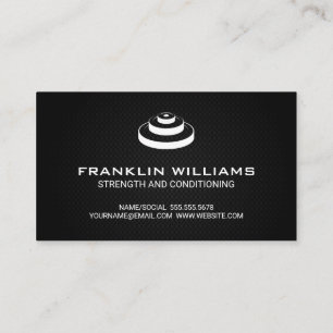 Placas de peso   Tarjeta de presentación personal