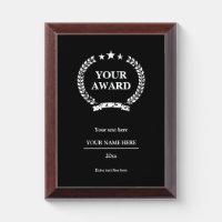Placas de premios personalizado por logros y más