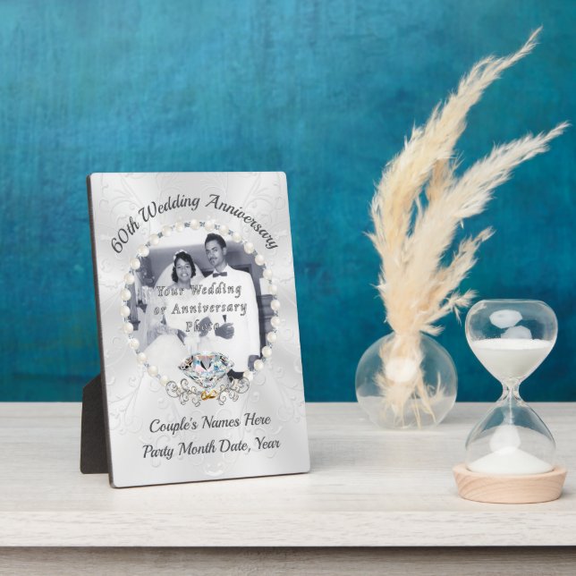 Placas Personalizadas de Aniversario de Bodas núme (Lado)