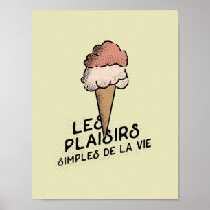 Placeres simples de la impresión de la vida