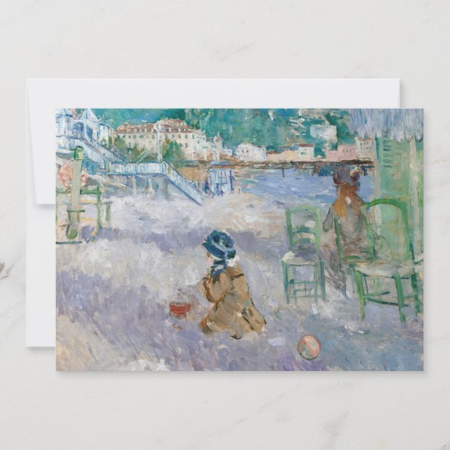 Plage De Nice | Berthe Morisot (Anverso)