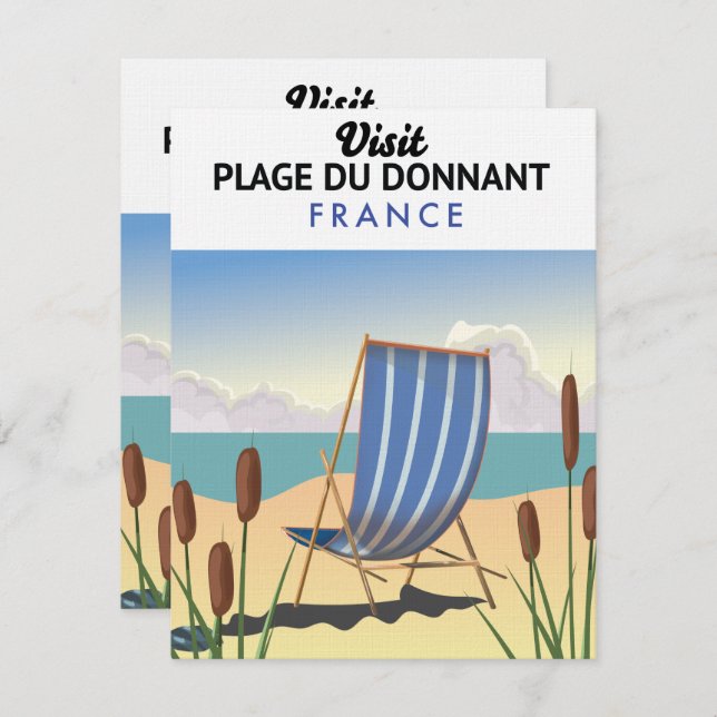 Plage du Donnant France (Anverso / Reverso)