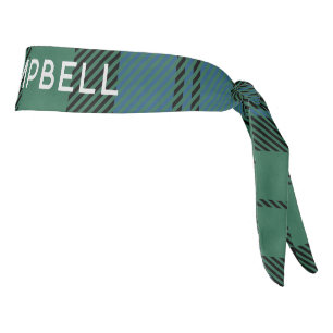Plaid Campbell Green Tartán Azul personalizado