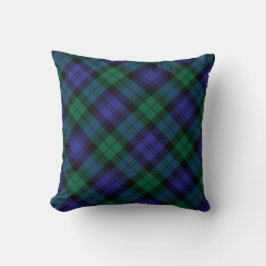 Plaid Cojines decorativos Blackwatch Modern Tartán