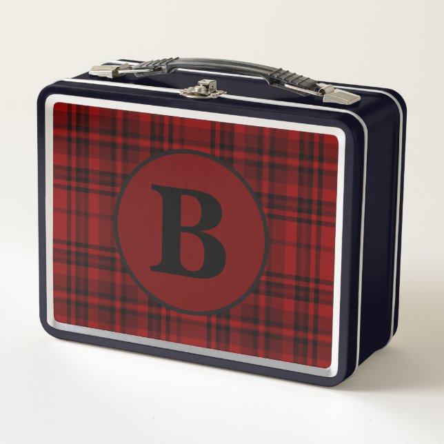 PLAID CUADRO GINGHAM ROJO DE CASA DE CAMPO  (Anverso)