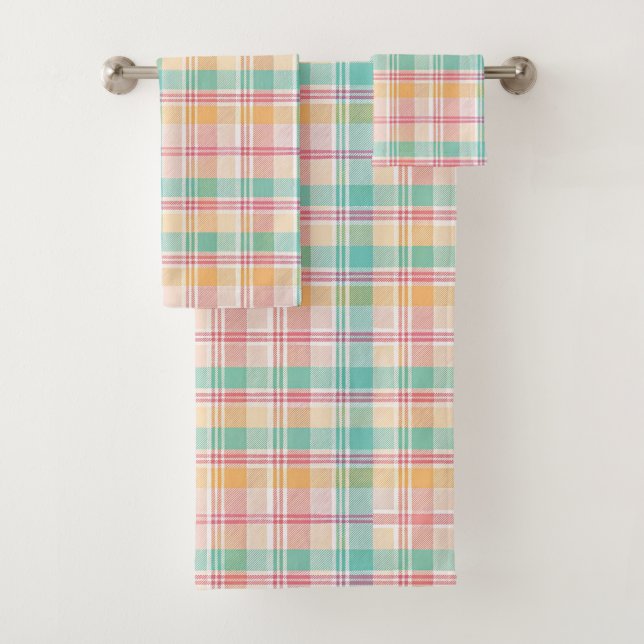 Plaid de cuadros multicolor (In situ)