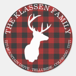 Plaid Muy Navideño | Sello de Sobre