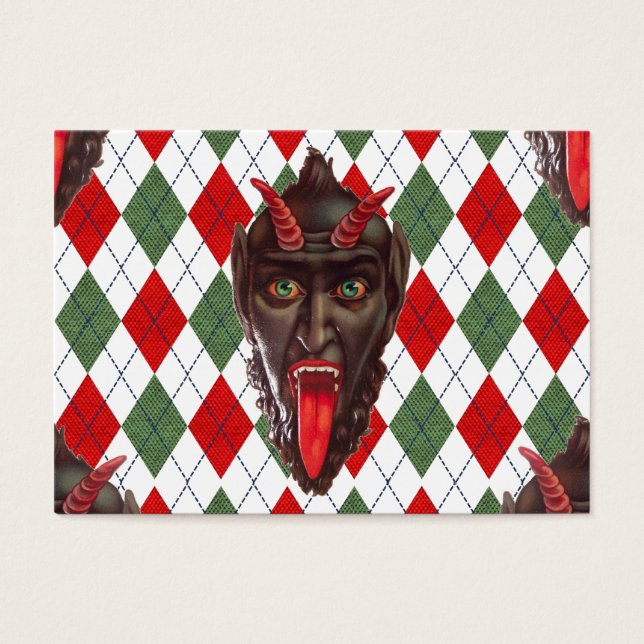plaid navidades krampus (Frente)