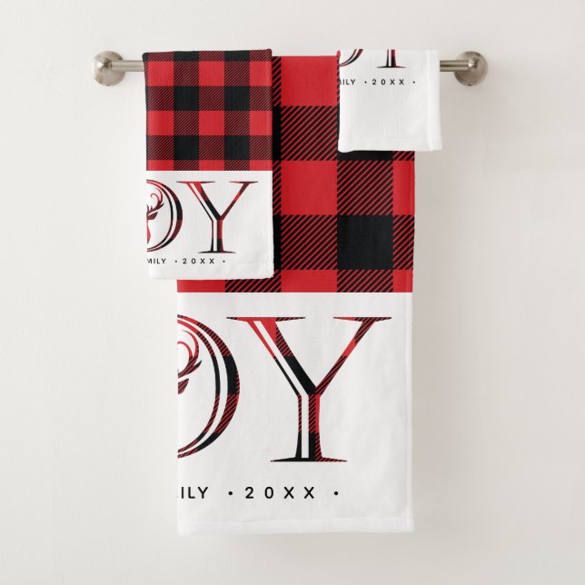 Plaid Personalized Joy Navidades (In situ)