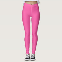 Plain Bubblegum Leggings