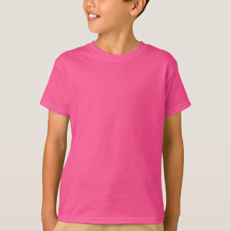 Plain Wow Camiseta para niños rosados