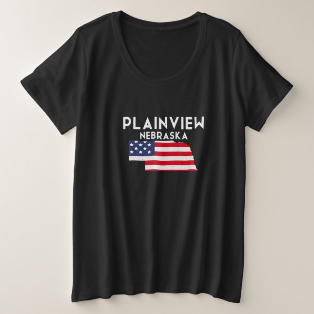 Plainview Nebraska USA State America Travel Nebras (Anverso del diseño)